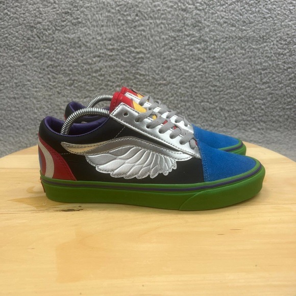 Vans Shoes - Vans Old Skool x Marvel Womens Size 7.5 Shoes What The Avengers Thor Iron Man